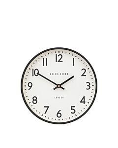 Baker Brown Norton Wall Clock Black